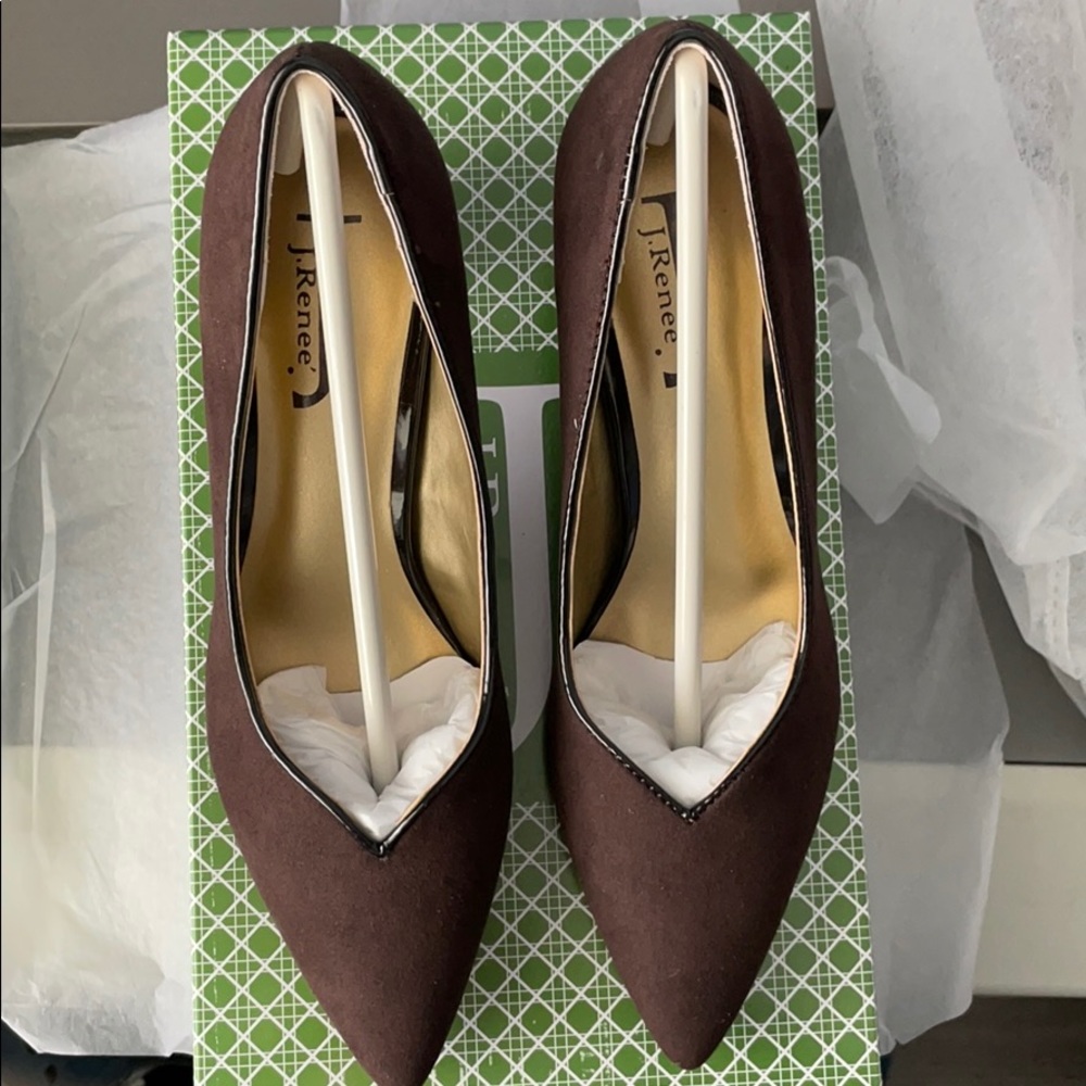 J.Renee Brown Suede Shoes